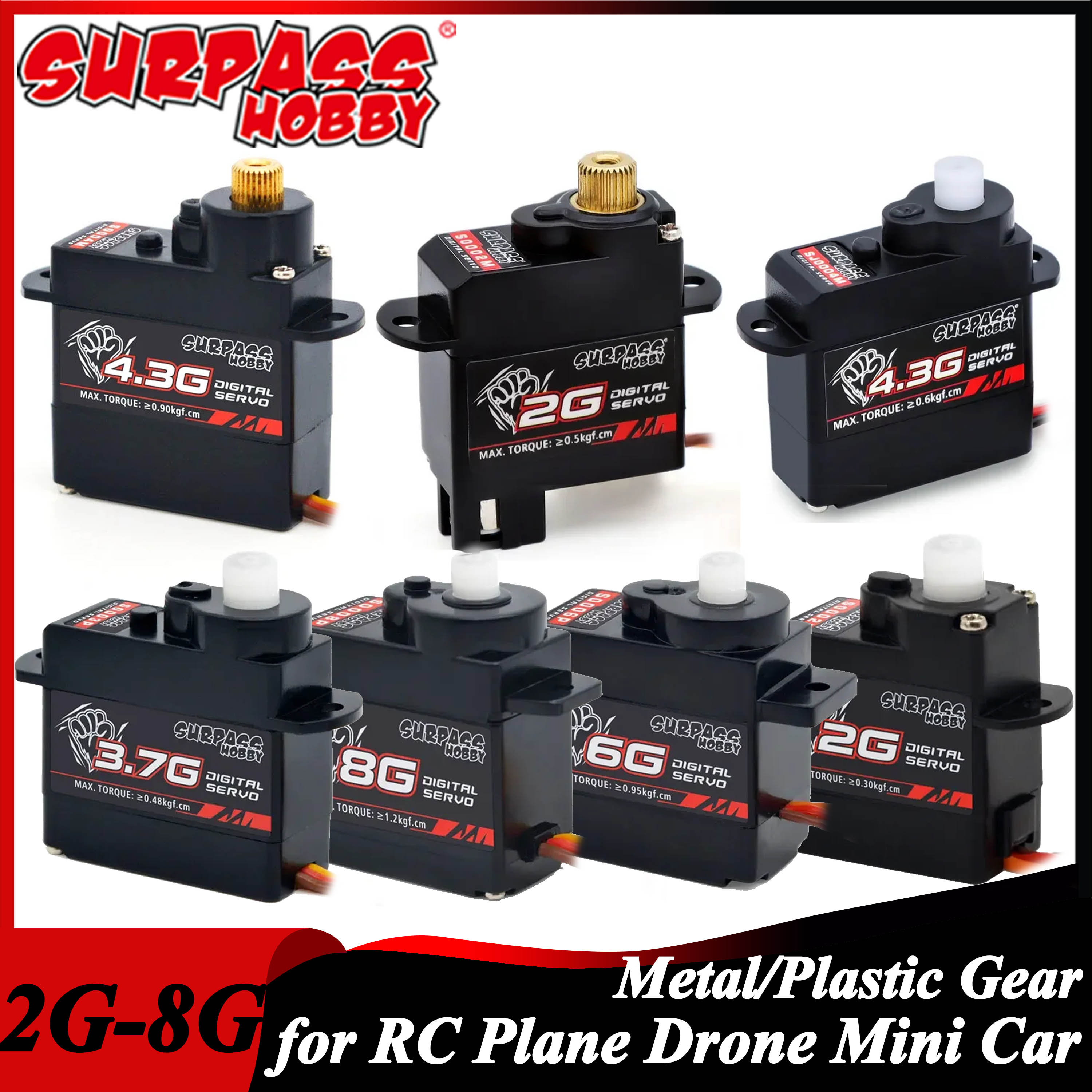 Rc Helicopter Servo - Melampaui Hobi 2G 3.7G 4.3G 6G