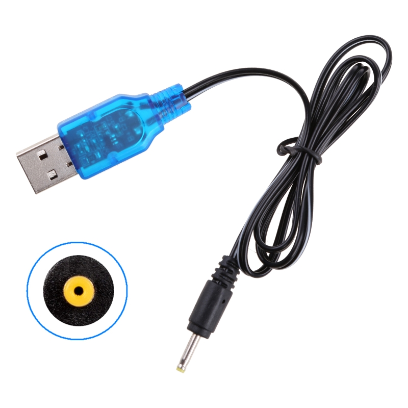 Rc Helicopter Charger - Pengisi Daya USB Baterai 3.7V 2.5Mm/3.5Mm