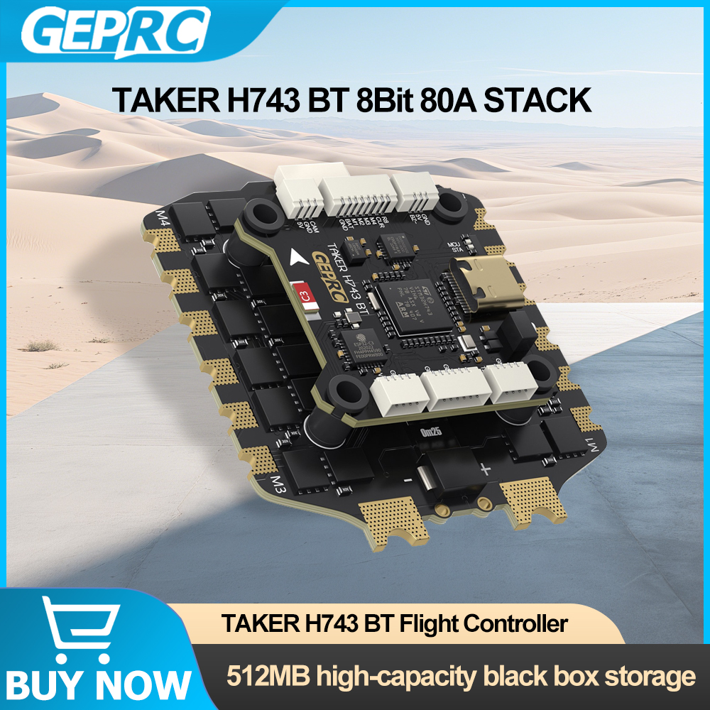 Rc Helicopter Gyro - GEPRC TAKER H743 BT 8Bit 80A