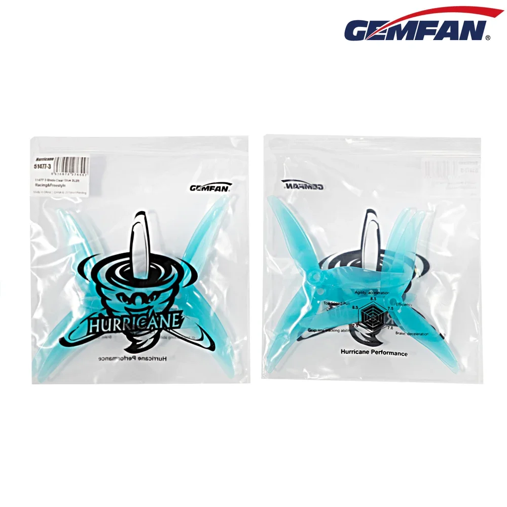 Rc Helicopter Parts - 10 Pasang (10CW + 10CCW) Gemfan