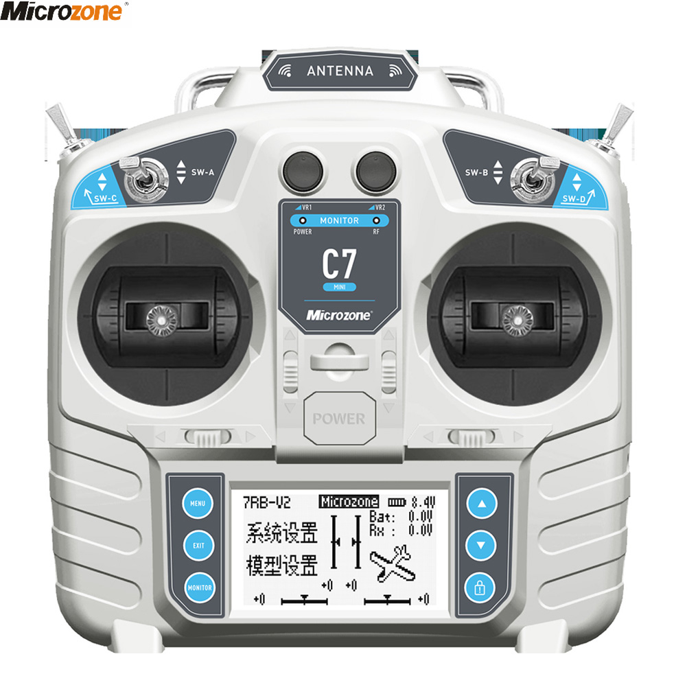 Rc Helicopter Mini - MicroZone MC7 Pengendali C7 Pemancar MINI