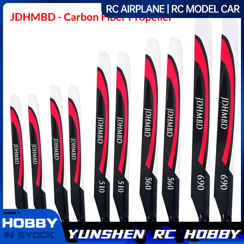Rc Helicopter Parts - Bilah Utama Helikopter RC Jdhmbd 360/380/420/510/560/690mm