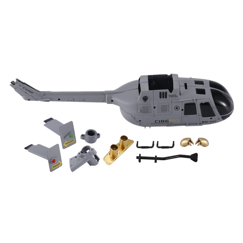 Rc Helicopter Coaxial - C186 C-186 Pro Set penutup Shell