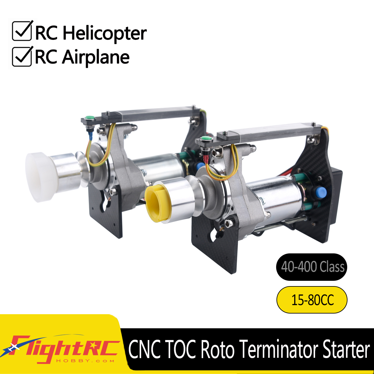 Rc Helicopter Gas - TOC Terminator Roto Electric Starter untuk
