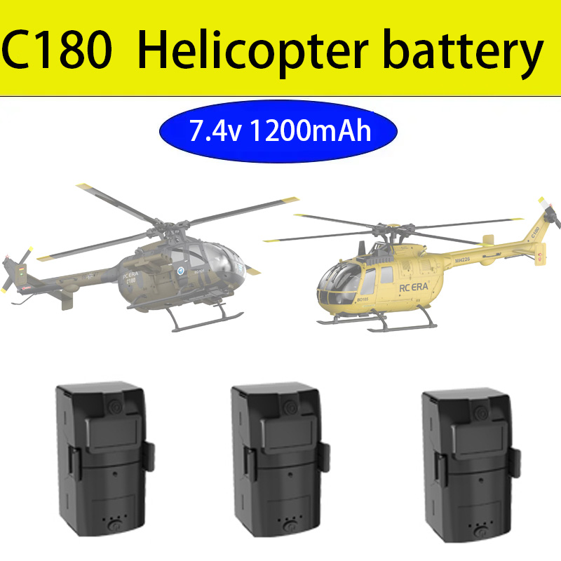 Rc Helicopter Coaxial - Baterai Helikopter RC ERA C180 7.4V