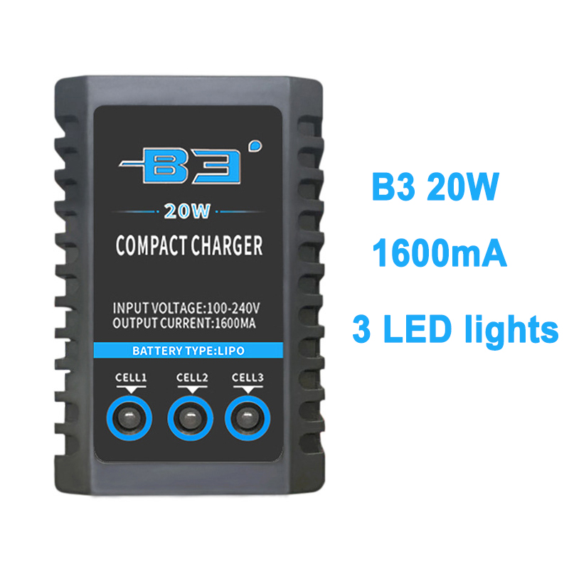 Rc Helicopter Charger - Pengisi daya baterai seimbang colokan ue/AS
