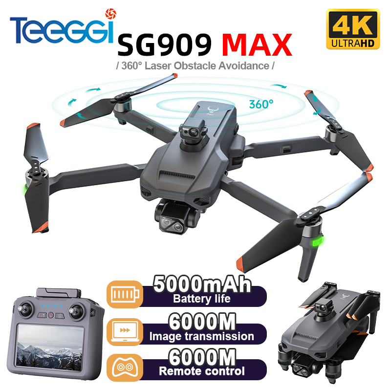 Rc Helicopter Electric - Teeggi SG909 MAX GPS Drone Dengan