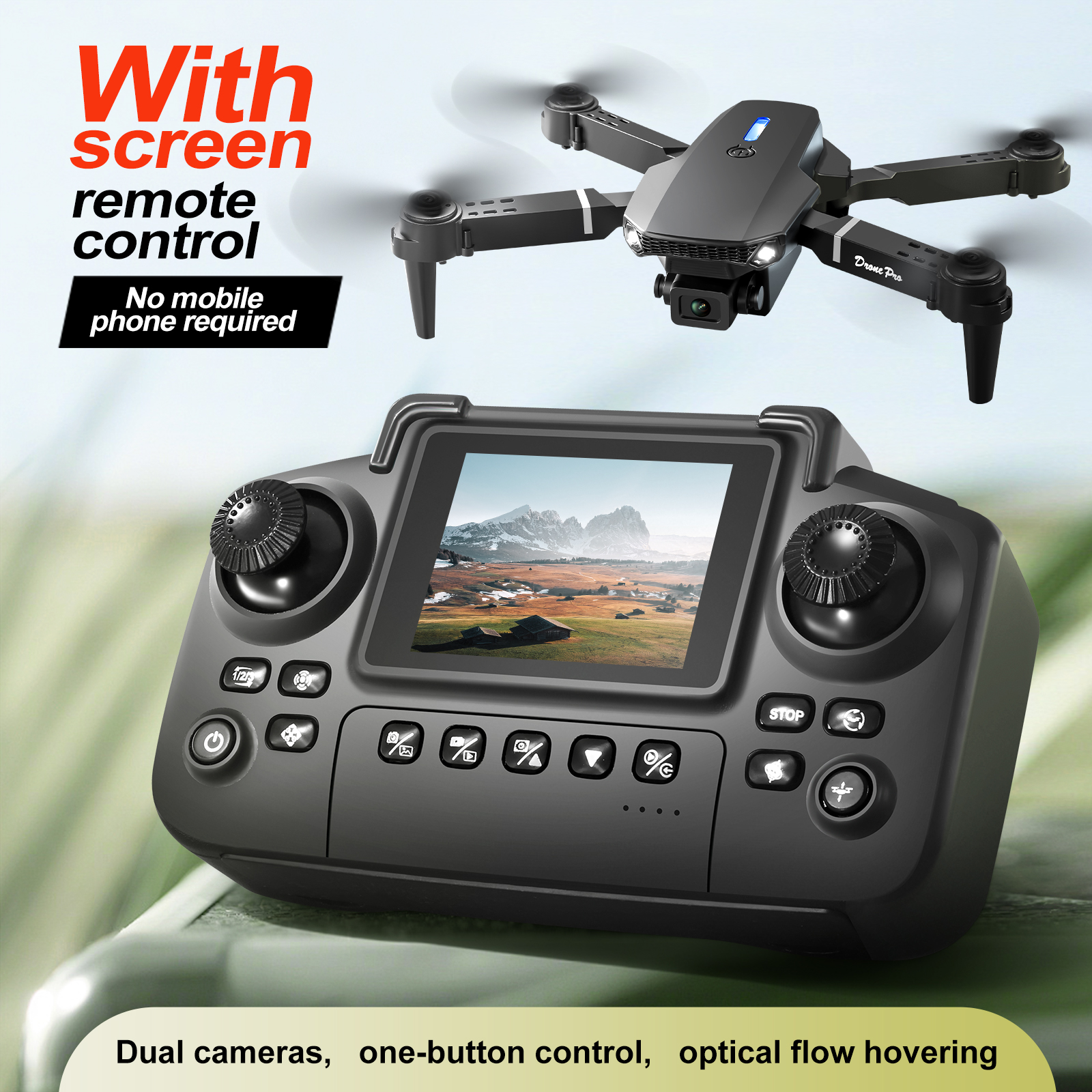 Rc Helicopter Case - Drone E88 E99 Baru 2025 dengan