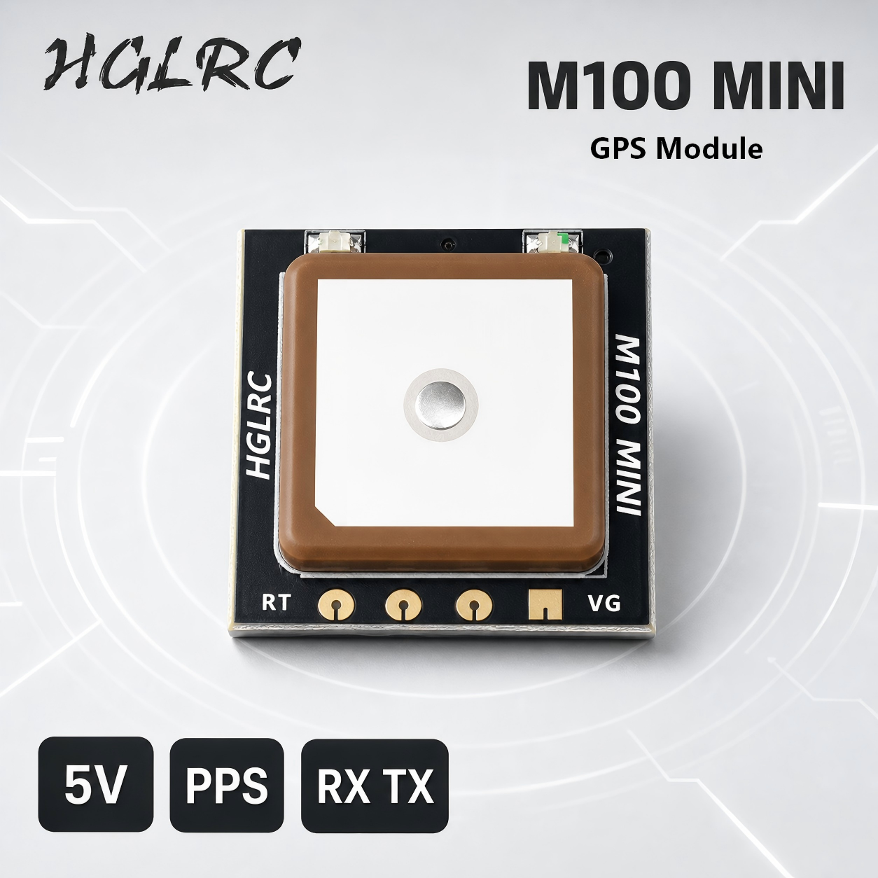 Rc Helicopter Parts - HGLRC M100 Modul GPS MINI M10