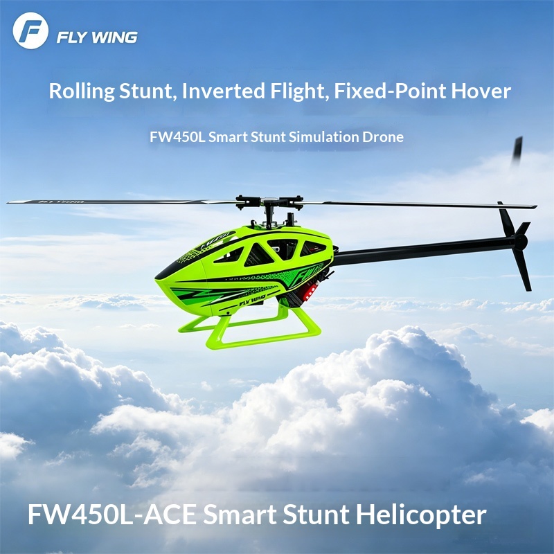 Rc Helicopter Single Rotor - Helikopter RC Fly Wing Fw450L GPS