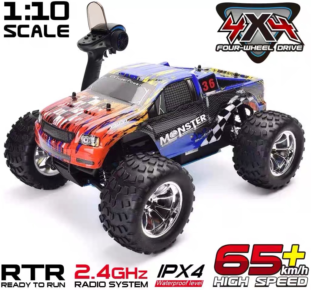 Rc Helicopter Nitro - Truk RC HSP Skala 1:10 Mobil