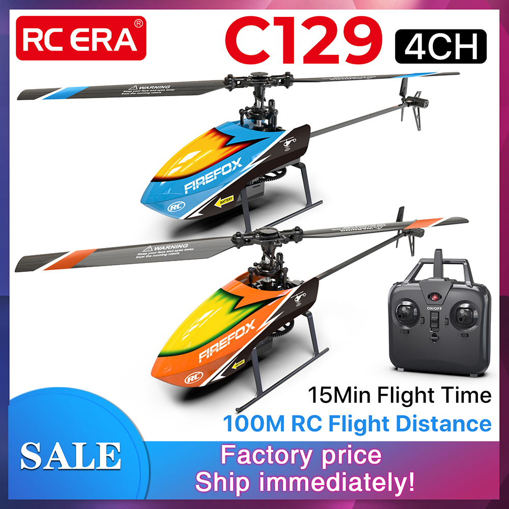 Rc Helicopter Single Rotor - Helikopter RC ERA C129 4 Saluran