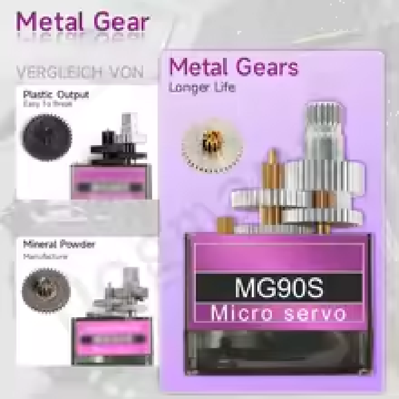 MG90S Metal Gear Servo 9g SG90 - Rc Helicopter Servo ulasan dan harga