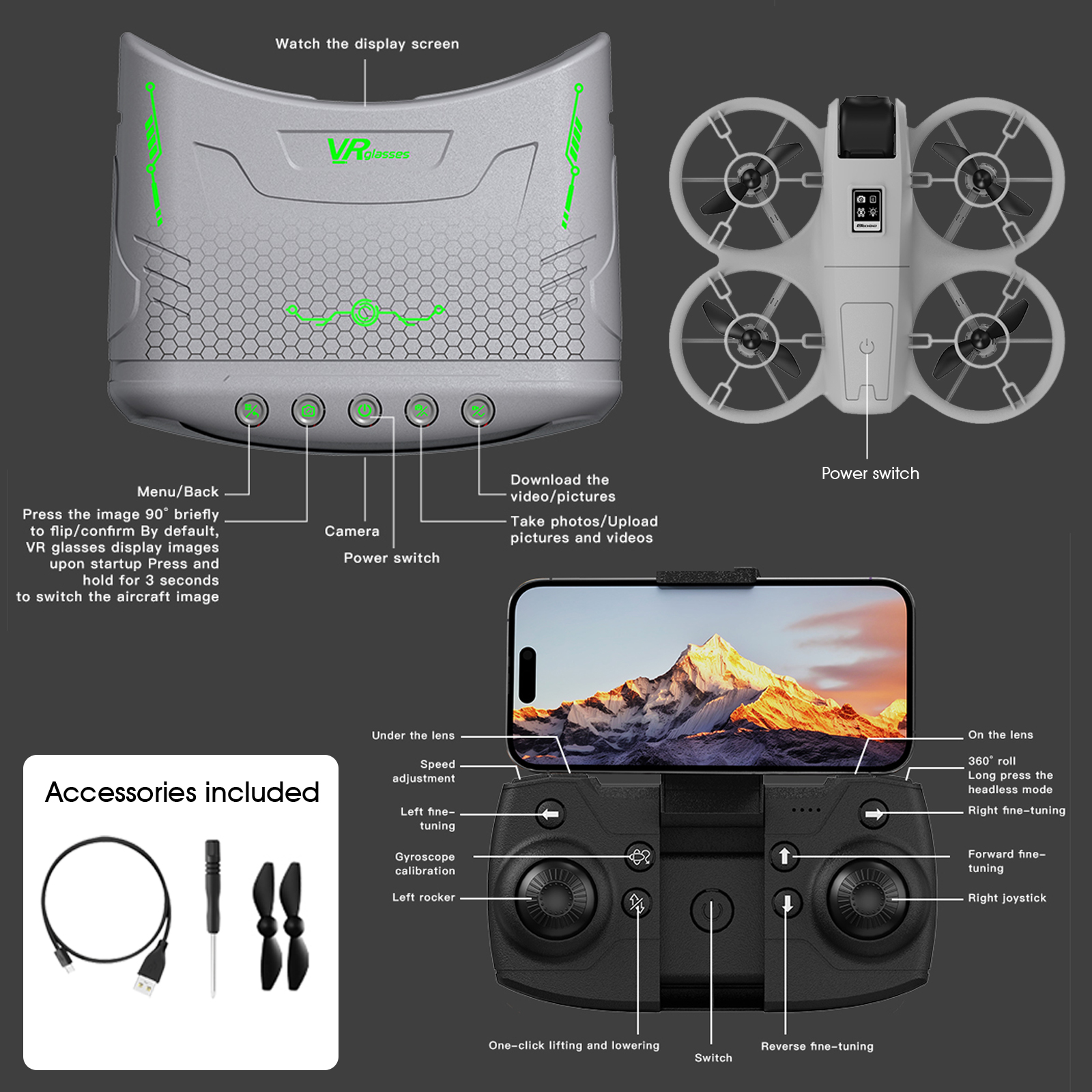 Drone Mini yang Mudah Digunaka - Rc Helicopter Charger ulasan dan harga