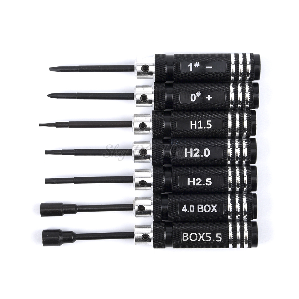 7 Buah/Set 0/1/1.5/2/2.5/4/5.5 - Rc Helicopter Tool Kit ulasan dan harga