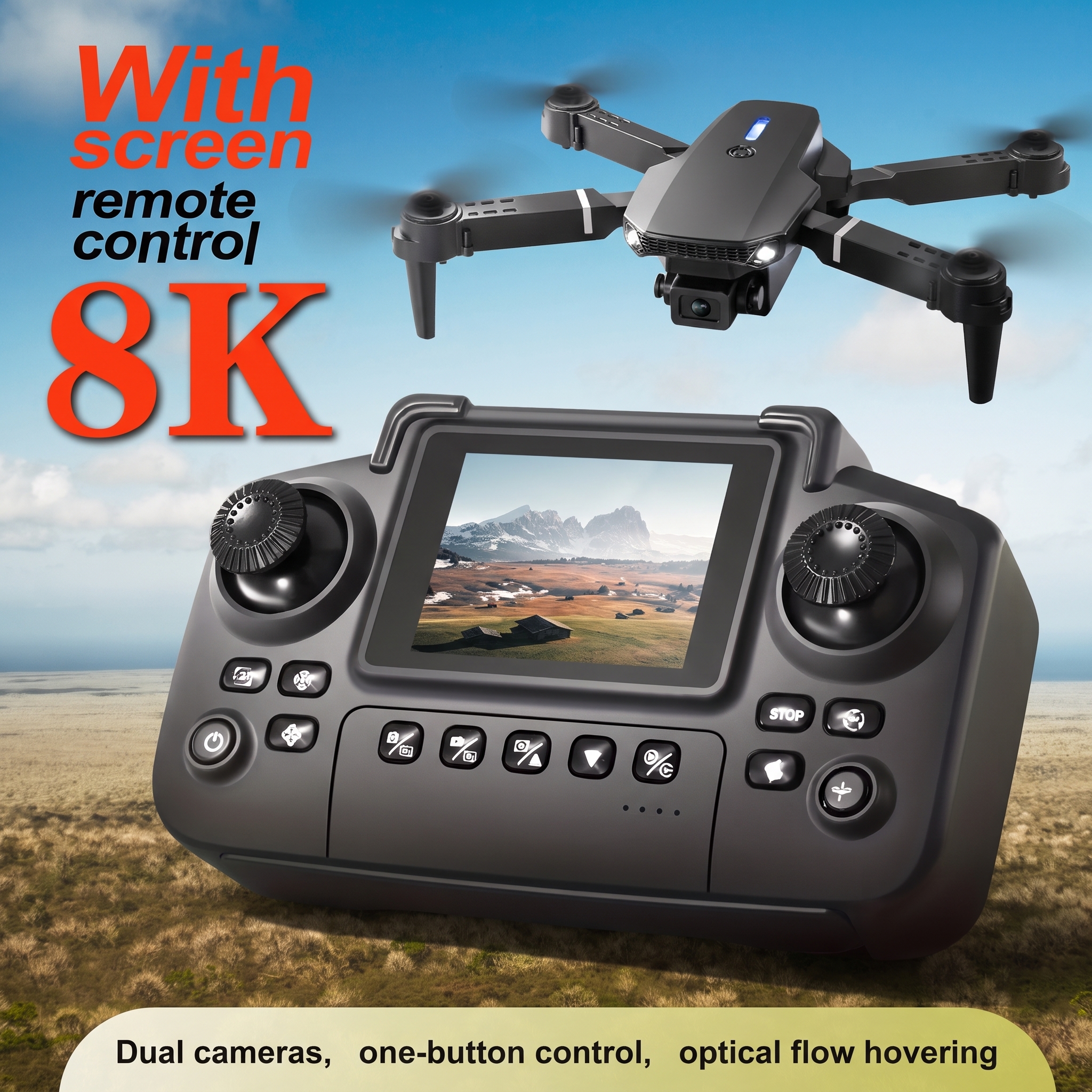 Drone Lipat E88PRO MAX 2026 ya - Rc Helicopter Case ulasan dan harga