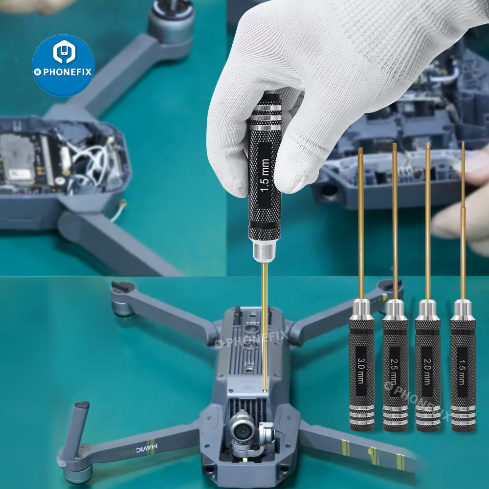 4 Buah Kit Alat Obeng Hex Univ - Rc Helicopter Tool Kit ulasan dan harga