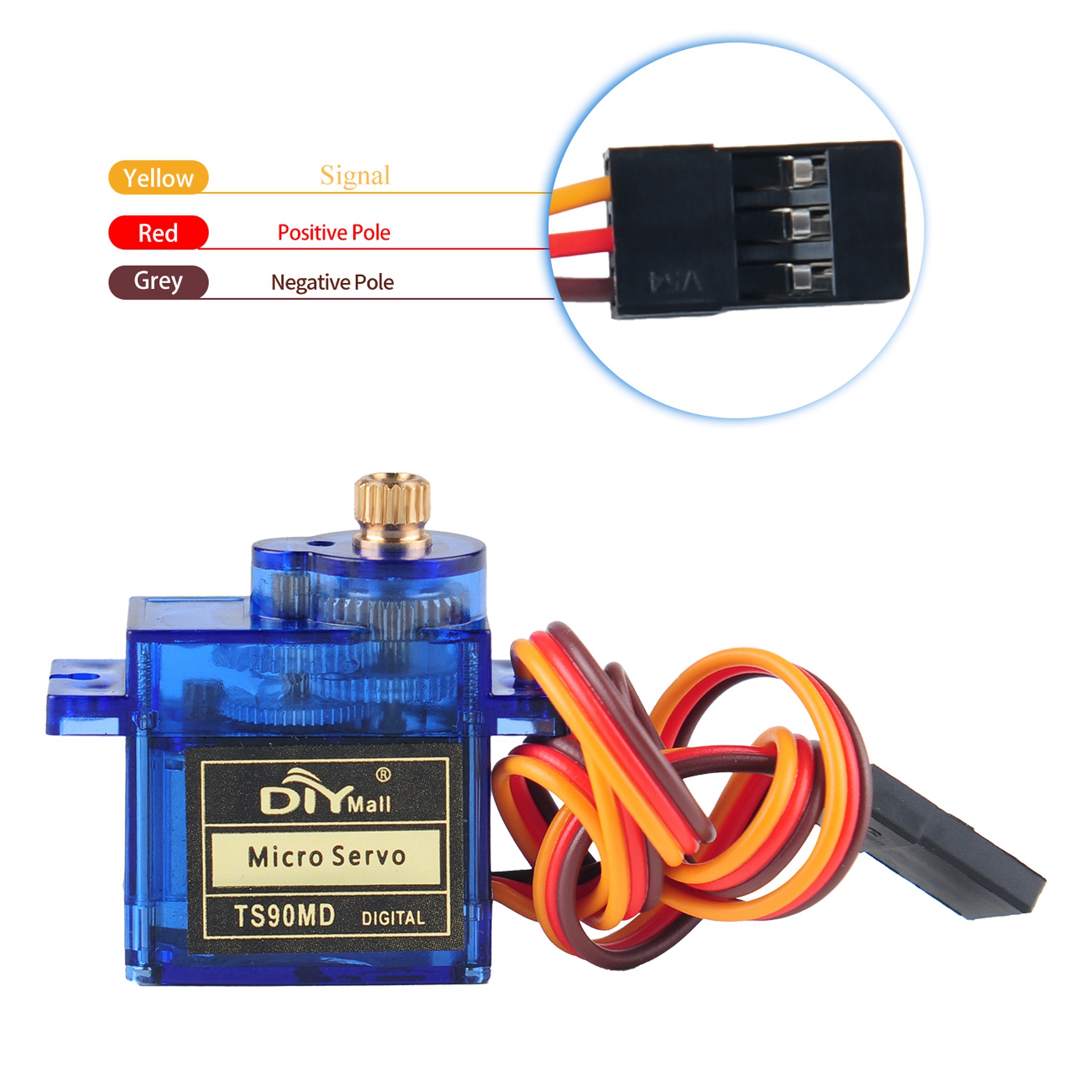 4 Buah Motor Servo Digital Mik - Rc Helicopter Servo ulasan dan harga