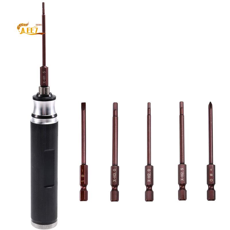 Obeng Hex AEE7-6-In-1 1.5/2.0/ - Rc Helicopter Tool Kit ulasan dan harga