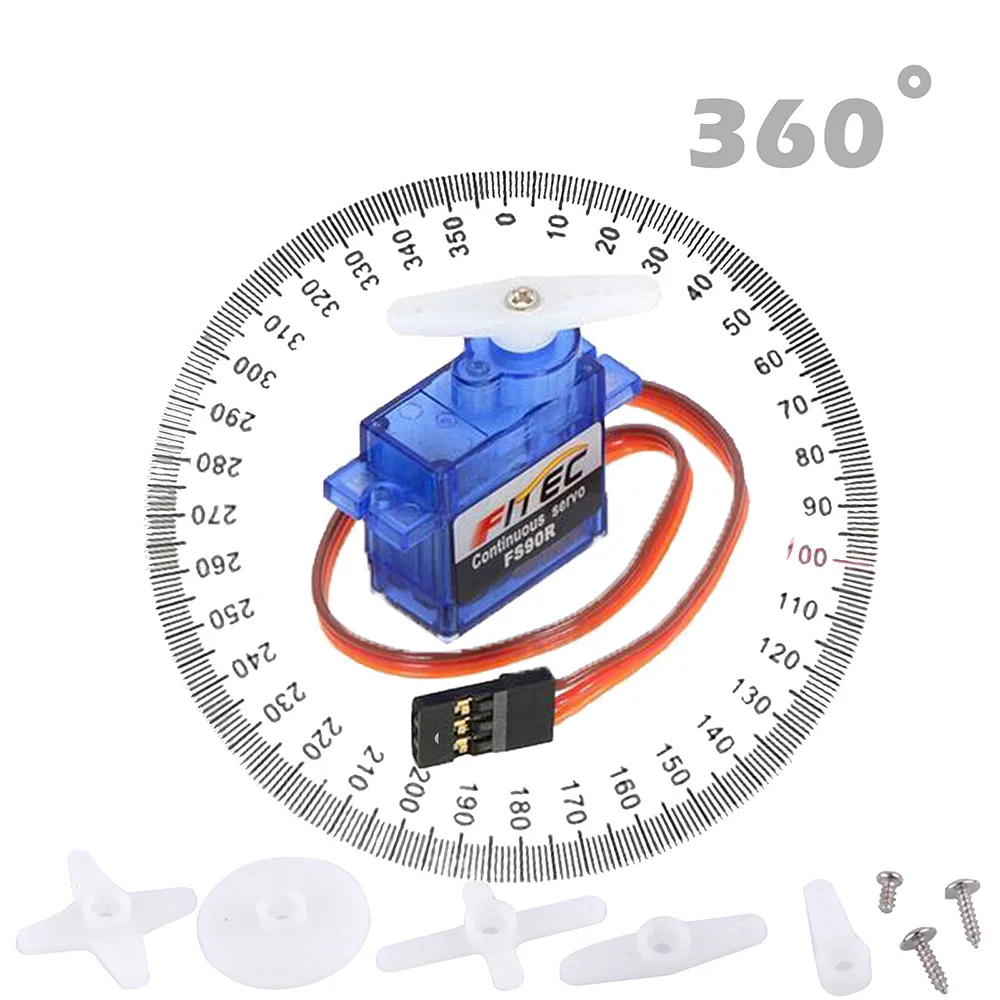 Feetech Mini FS90R mikro Servo - Rc Helicopter Servo ulasan dan harga