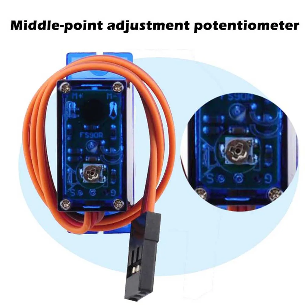 Feetech Mini FS90R mikro Servo - Rc Helicopter Servo ulasan dan harga