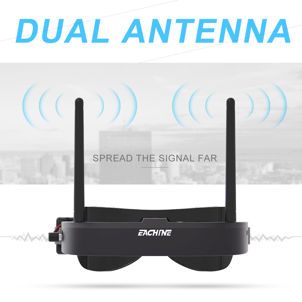 Eachine kacamata FPV EV100, ca - Rc Helicopter Case ulasan dan harga