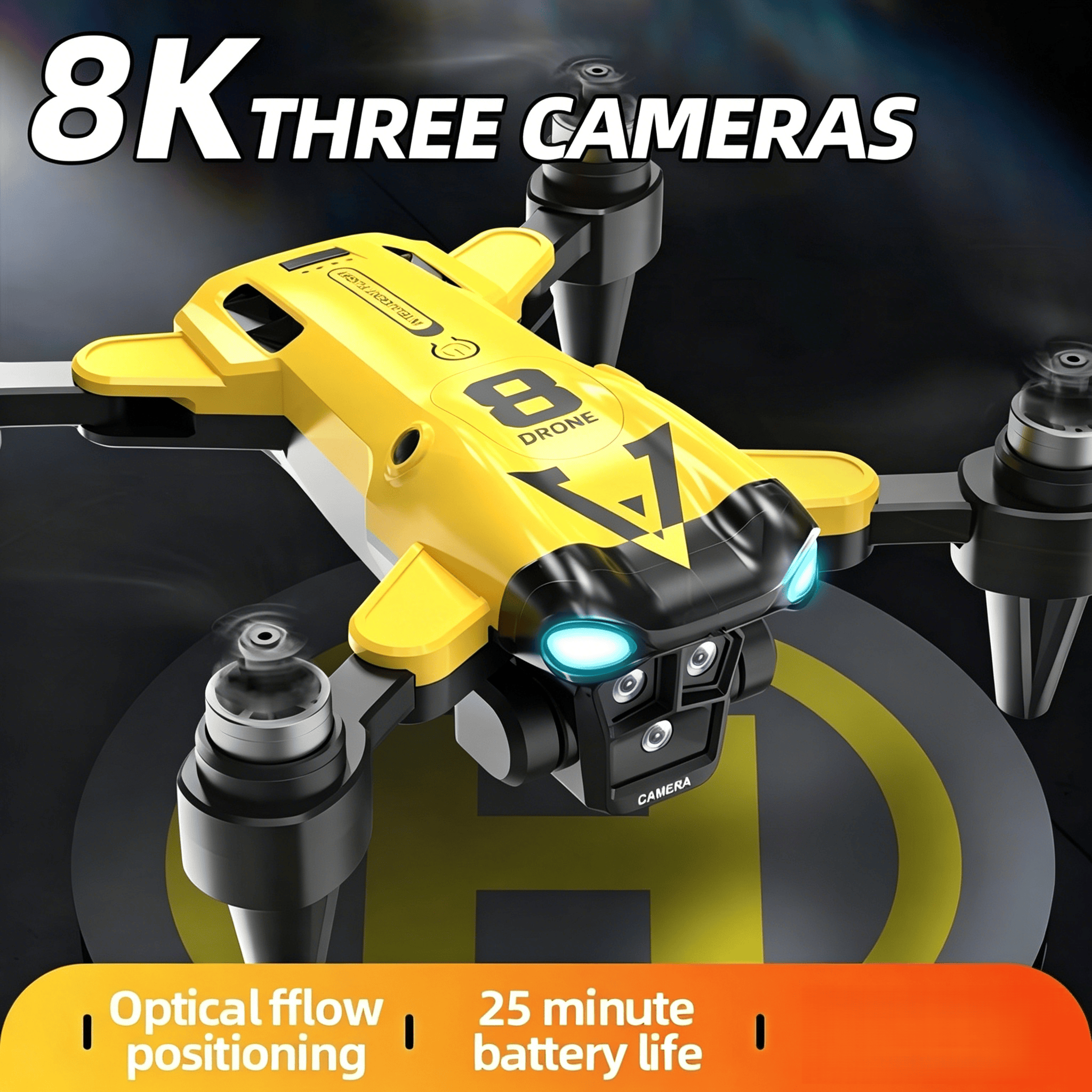 Quadcopter Baru dengan Tiga Ka - Rc Helicopter Case ulasan dan harga