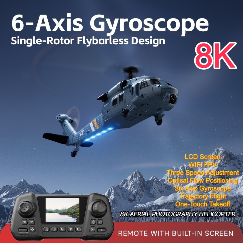 Helikopter Layar Remote Contro - Rc Helicopter Single Rotor ulasan dan harga