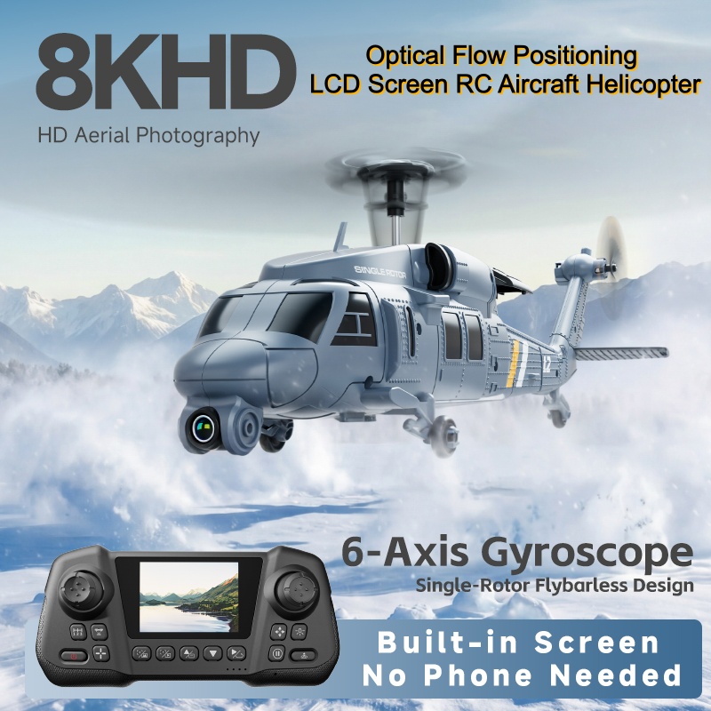 Helikopter Layar Remote Contro - Rc Helicopter Single Rotor ulasan dan harga