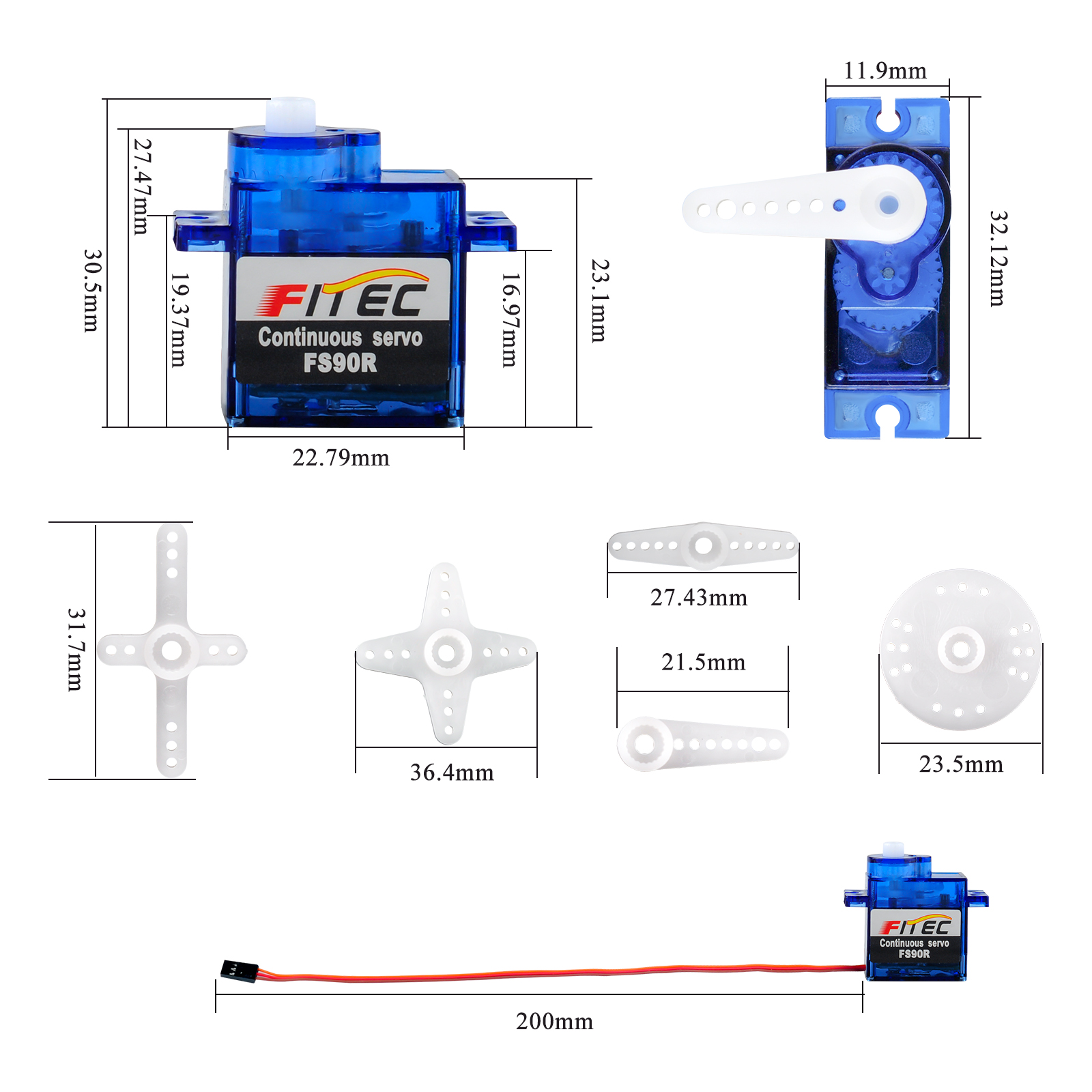 Feetech FS90R 9G Motor Servo M - Rc Helicopter Motor ulasan dan harga