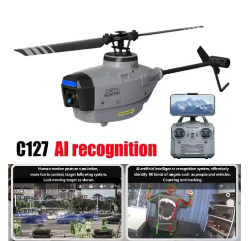 Helikopter RC ERA C127 AI Brus - Rc Helicopter Single Rotor ulasan dan harga