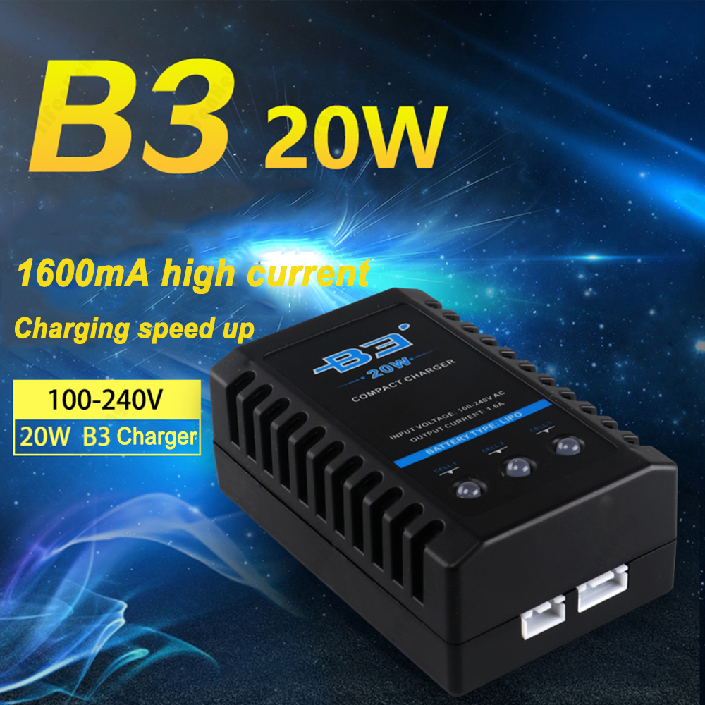 Pengisi daya baterai seimbang  - Rc Helicopter Charger ulasan dan harga