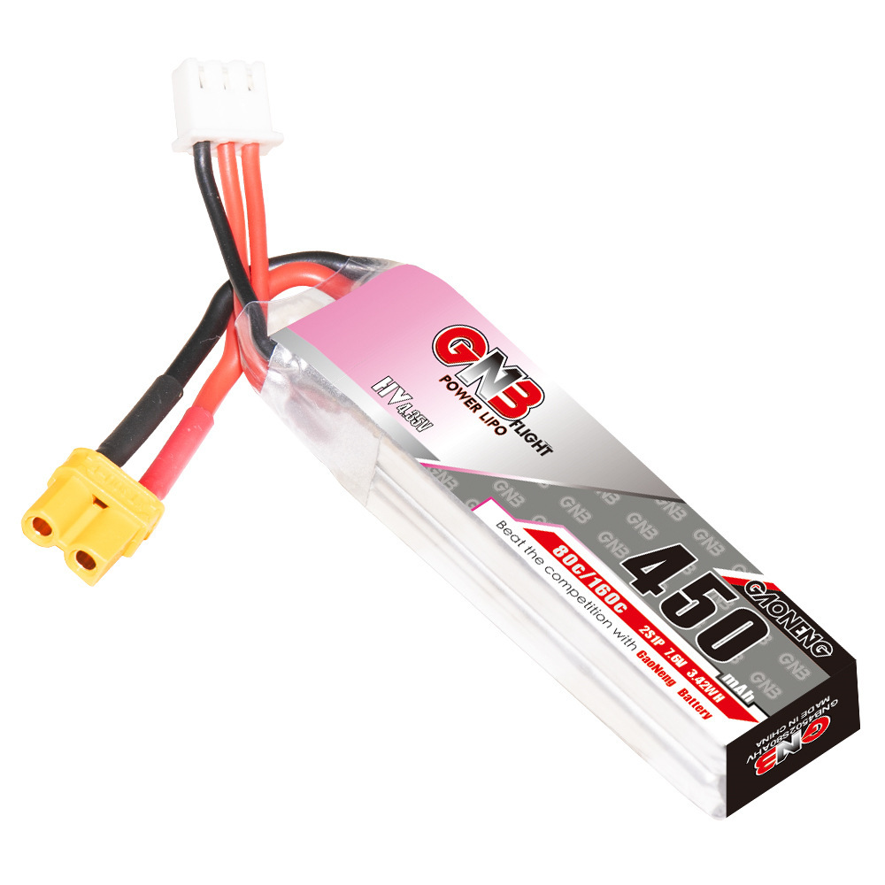 GNB baterai LiPo HV 2S 7.6V 45 - Rc Helicopter Parts ulasan dan harga