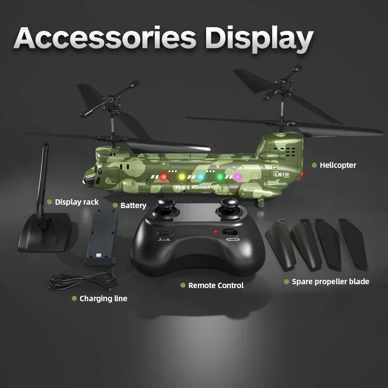 Helikopter RC 2.4G Fotografi U - Rc Helicopter Large ulasan dan harga