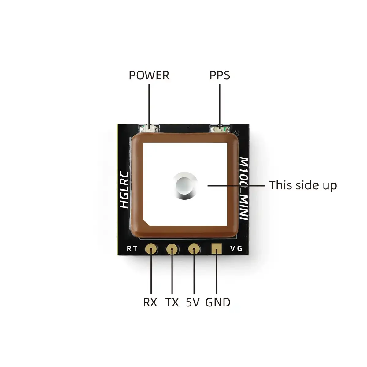 HGLRC M100 Modul GPS Mini Chip - Rc Helicopter Parts ulasan dan harga