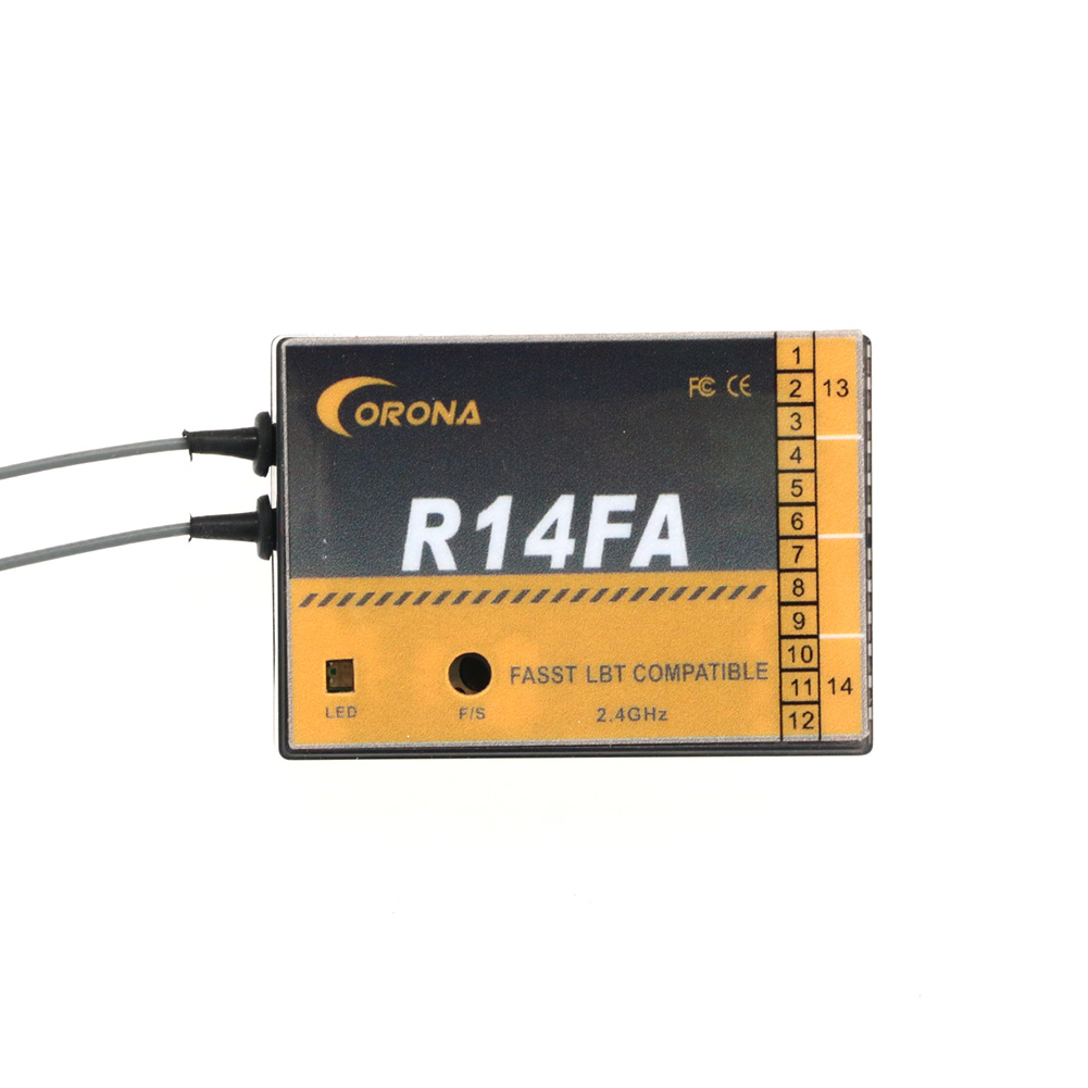 Penerima Model RC Corona R14FA - Rc Helicopter Servo ulasan dan harga