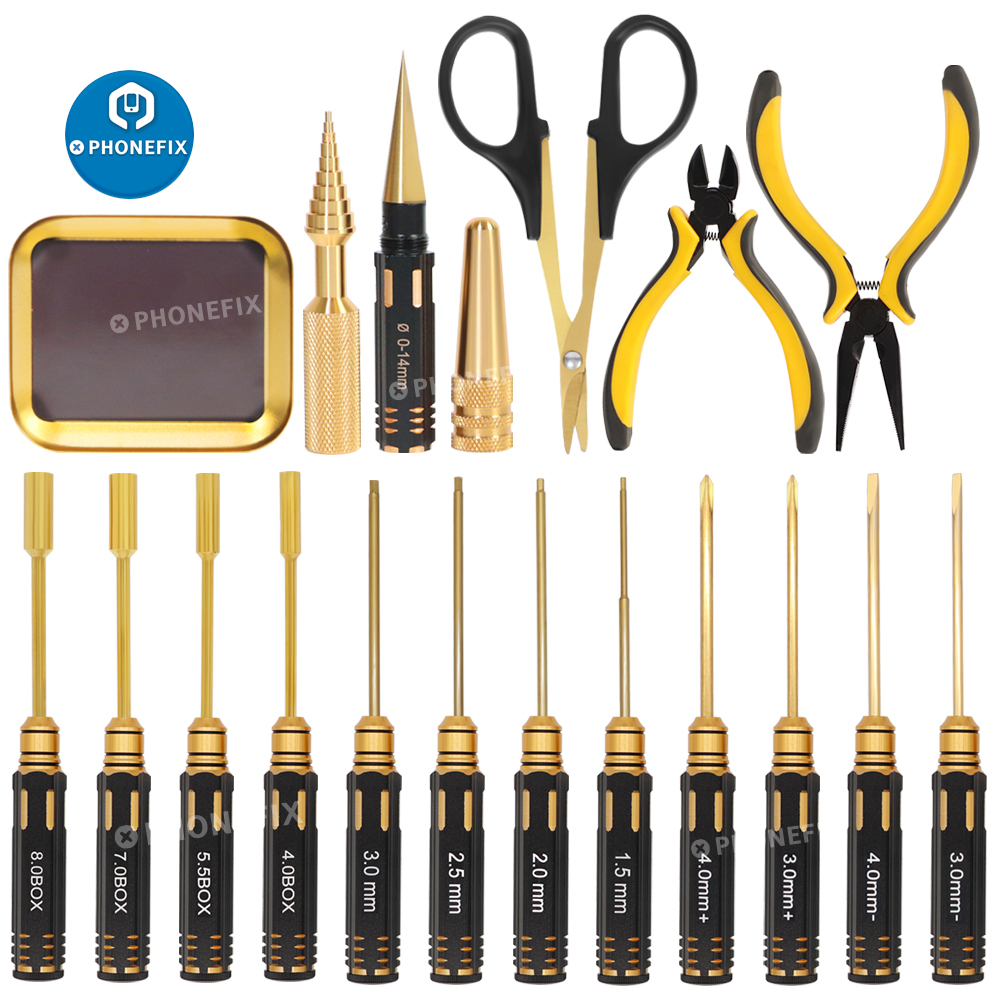 19 In 1 Kit Alat RC Profesiona - Rc Helicopter Tool Kit ulasan dan harga